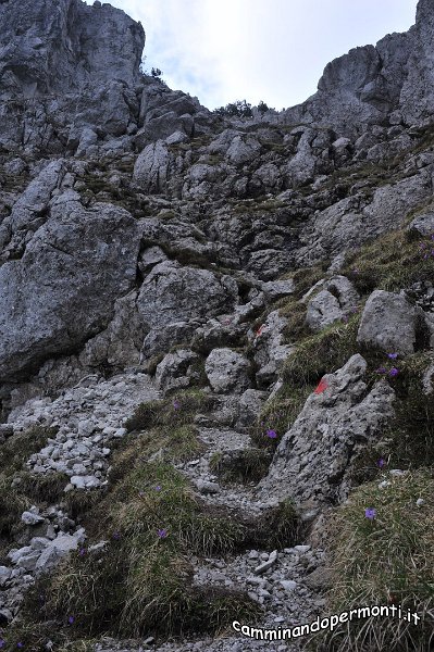 091 Sentiero dell Amicizia Monte Alben La Croce.JPG